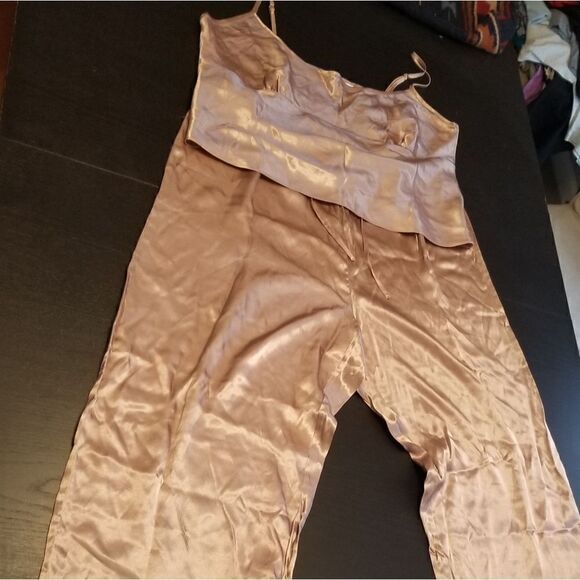 Victoria's Secret 2 pc Silk Pjs NWT LONDON Vintage - Picture 10 of 16